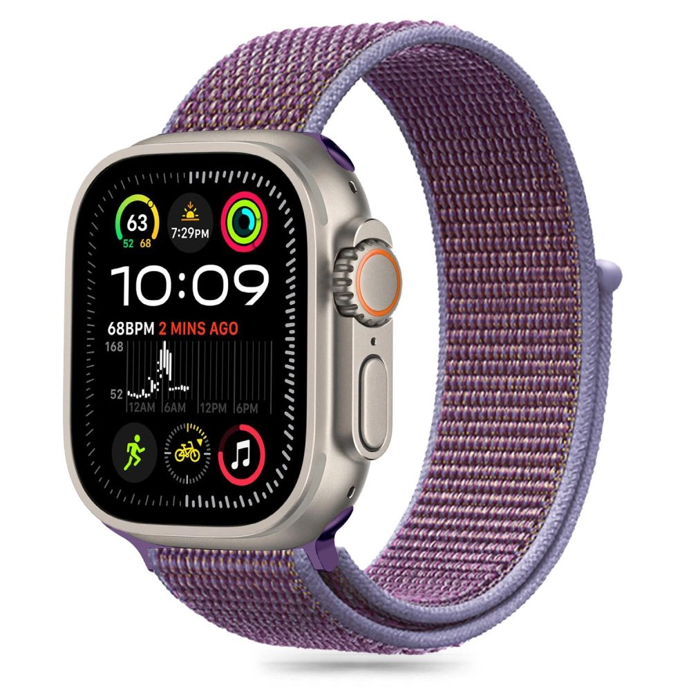 TECH-PROTECT NYLON APPLE WATCH 6 / 7 8 9 10 SE (40 41 42 MM) LILAC