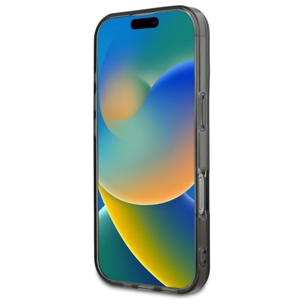 Mercedes dėklas iPhone 16 Pro su MagSafe Double Layer BiColor, sidabrinis
