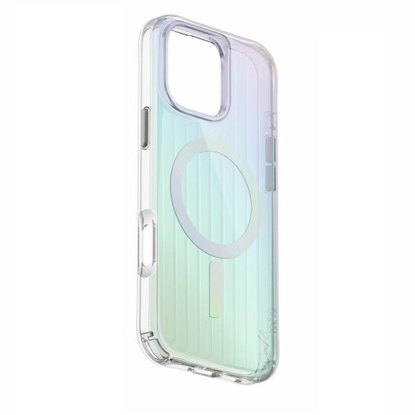 Uniq case Coehl Linear iPhone 16 Pro 6.3" Magnetic Charging opal/iridescent