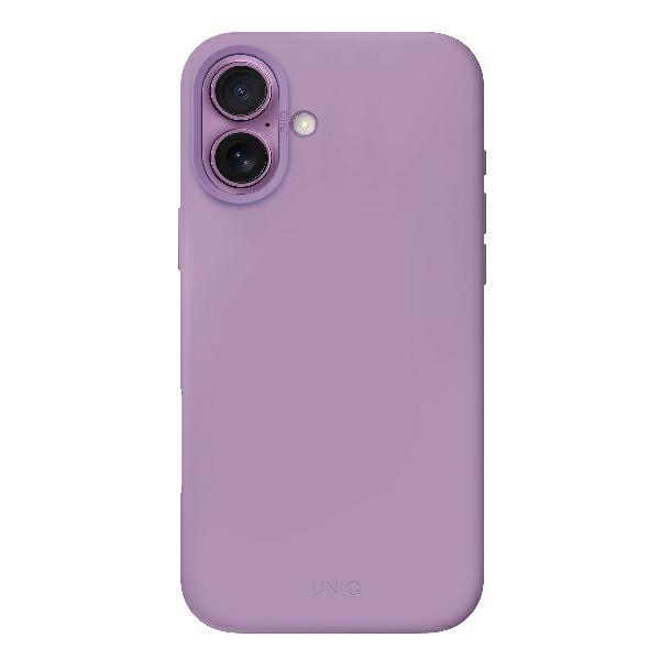 Uniq Lino Hue iPhone 16 6.1" Magclick Charging case pink/gray pink