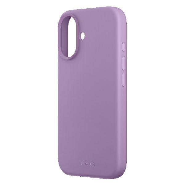 Uniq Lino Hue iPhone 16 6.1" Magclick Charging case pink/gray pink