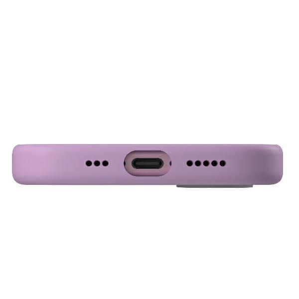 Uniq Lino Hue iPhone 16 6.1" Magclick Charging case pink/gray pink