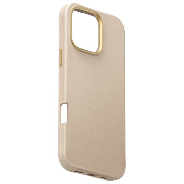 Dėklas Uniq Coehl Muse, skirtas iPhone 16 Pro Max, su magnetiniu įkrovimu, kreminis