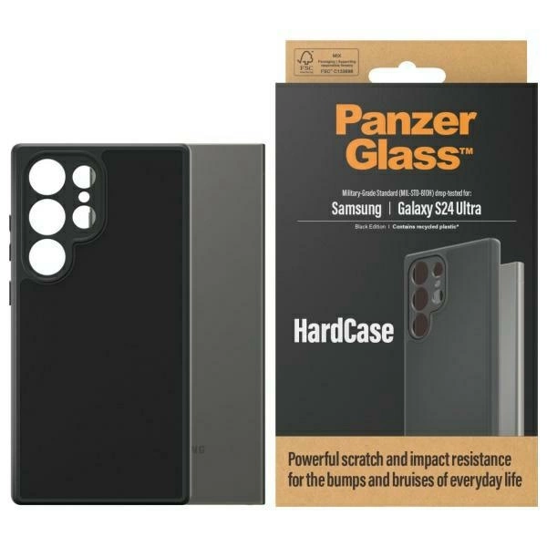 PanzerGlass HardCase Sam S24 Ultra S928 Military grade black/black 1222
