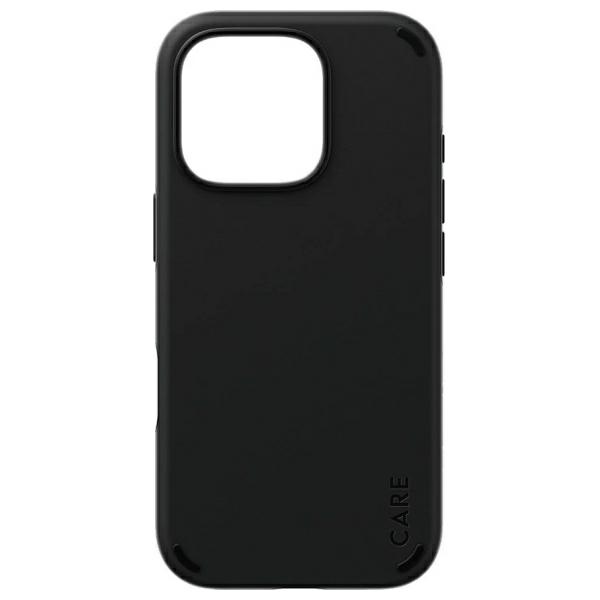 PanzerGlass iPhone 16 Pro Case CARE Feature Double Defense, Black