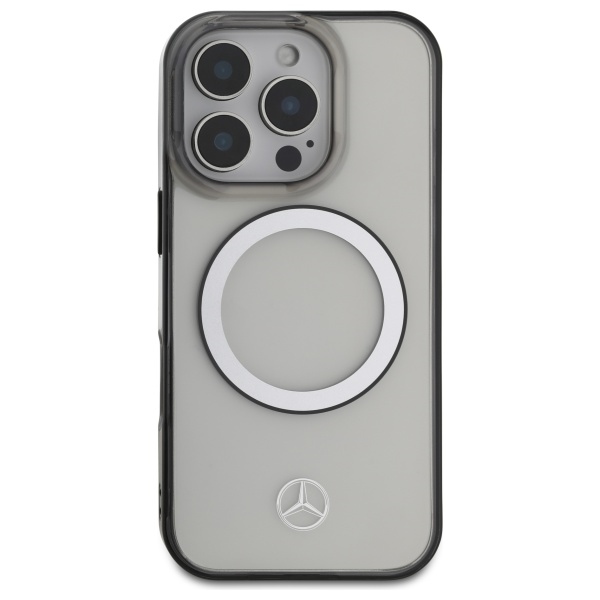 Mercedes dėklas iPhone 16 Pro Max su MagSafe, skaidrus
