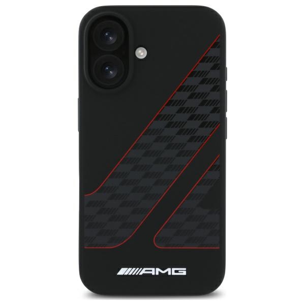 Mercedes AMG dėklas iPhone 16 telefonui su MagSafe, juodas