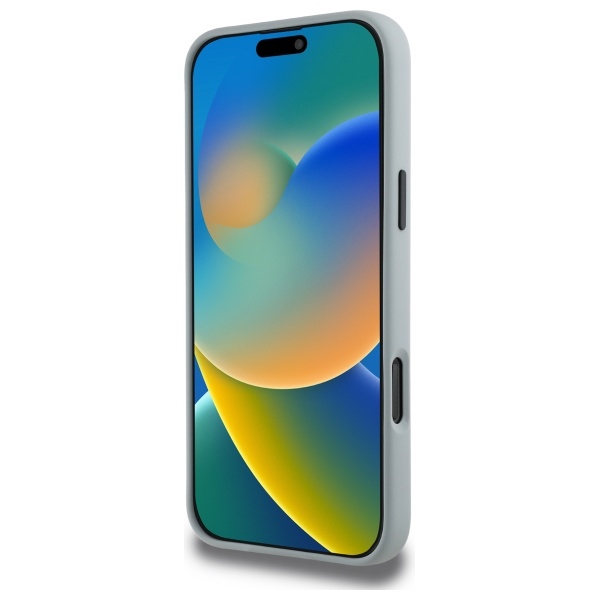BMW dėklas iPhone 16 Pro Max telefonui Silicone Turning Lines MagSafe, pilkas