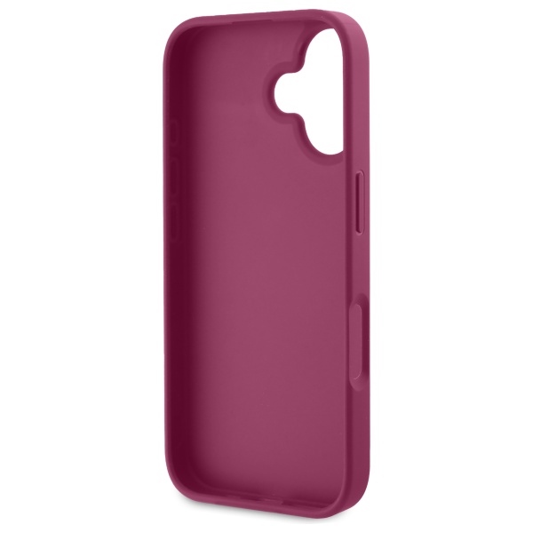 Guess GUHCP16SHG4SGU iPhone 16 6.1" purple/lpurple hardcase Fixed Glitter Big 4G