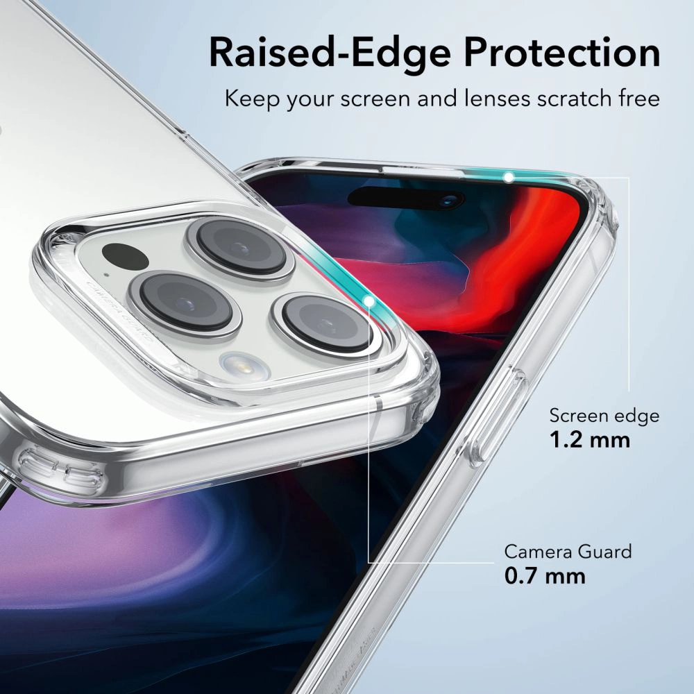 ESR Project Zero iPhone 15 Pro Max Case - Clear