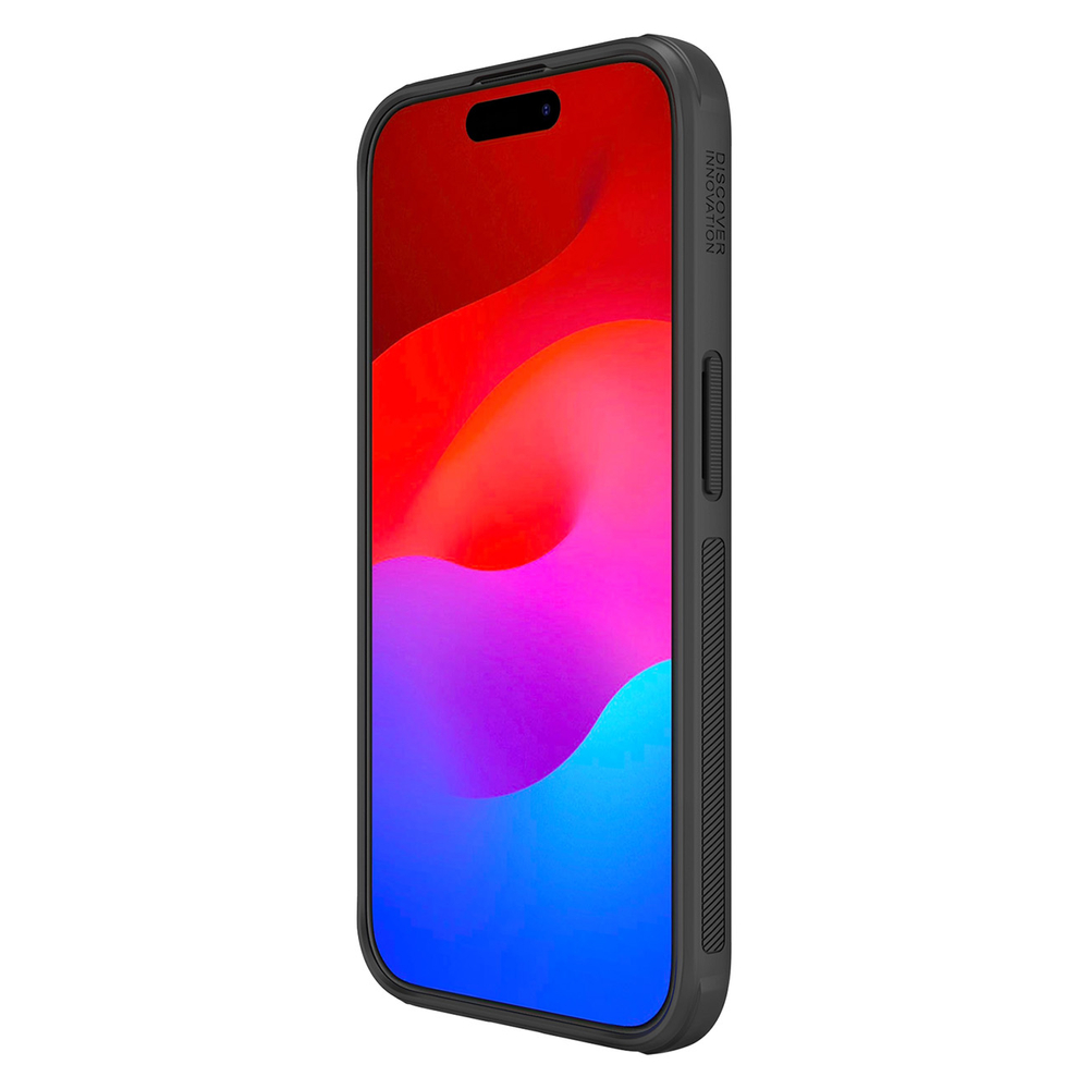 Nillkin Super Frosted Shield Pro Magnetic Case for iPhone 15 Pro Max - black