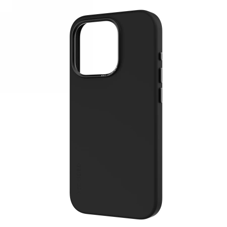 Decoded silikoninis dėklas su MagSafe skirtas iPhone 15 Pro Max, juodas