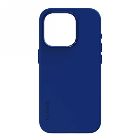 Decoded silikoninis dėklas su MagSafe skirtas iPhone 15 Pro Max, mėlynas