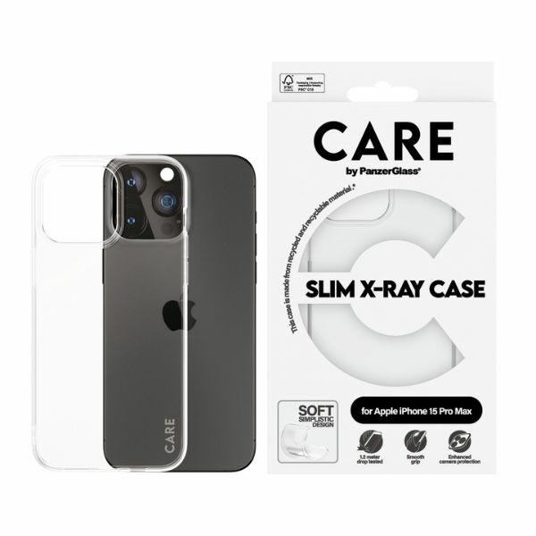 PanzerGlass iPhone 15 Pro Max Case Slim X-Ray Case, Transparent