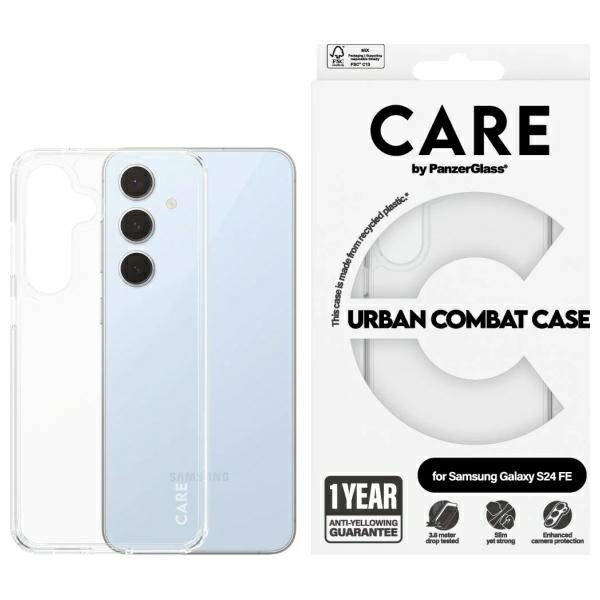 PanzerGlass Samsung Galaxy S24 FE Case Urban Combat MagSafe, Black