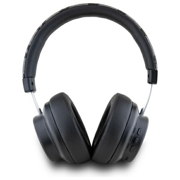 DKNY Bluetooth uždedamos ausinės DKBHM2PCSHLK, juodos languotos