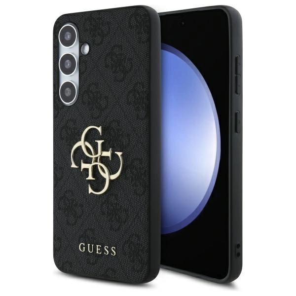 Guess GUHCS24FE4GMGGR S24 FE S721 gray/gray hardcase 4G Big Metal Logo