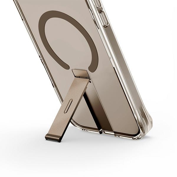 Uniq iPhone 16 Pro Case Eleva with Vertica Stand, Gold