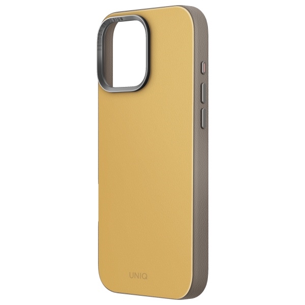 Uniq Lyden DS iPhone 16 Pro Max 6.9\" Magclick Charging case yellow-gray/yellow-gray