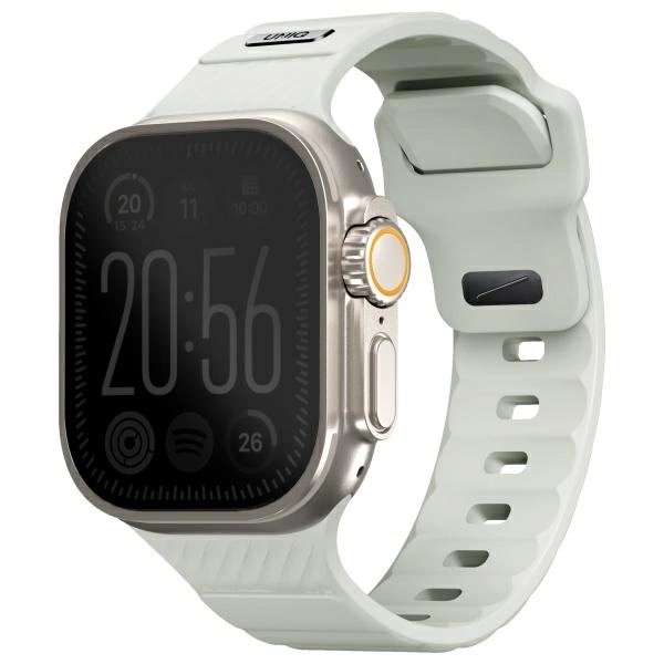 Uniq Stride SE Apple Watch dirželis 49/46/45/44mm, šviečiantis tamsoje