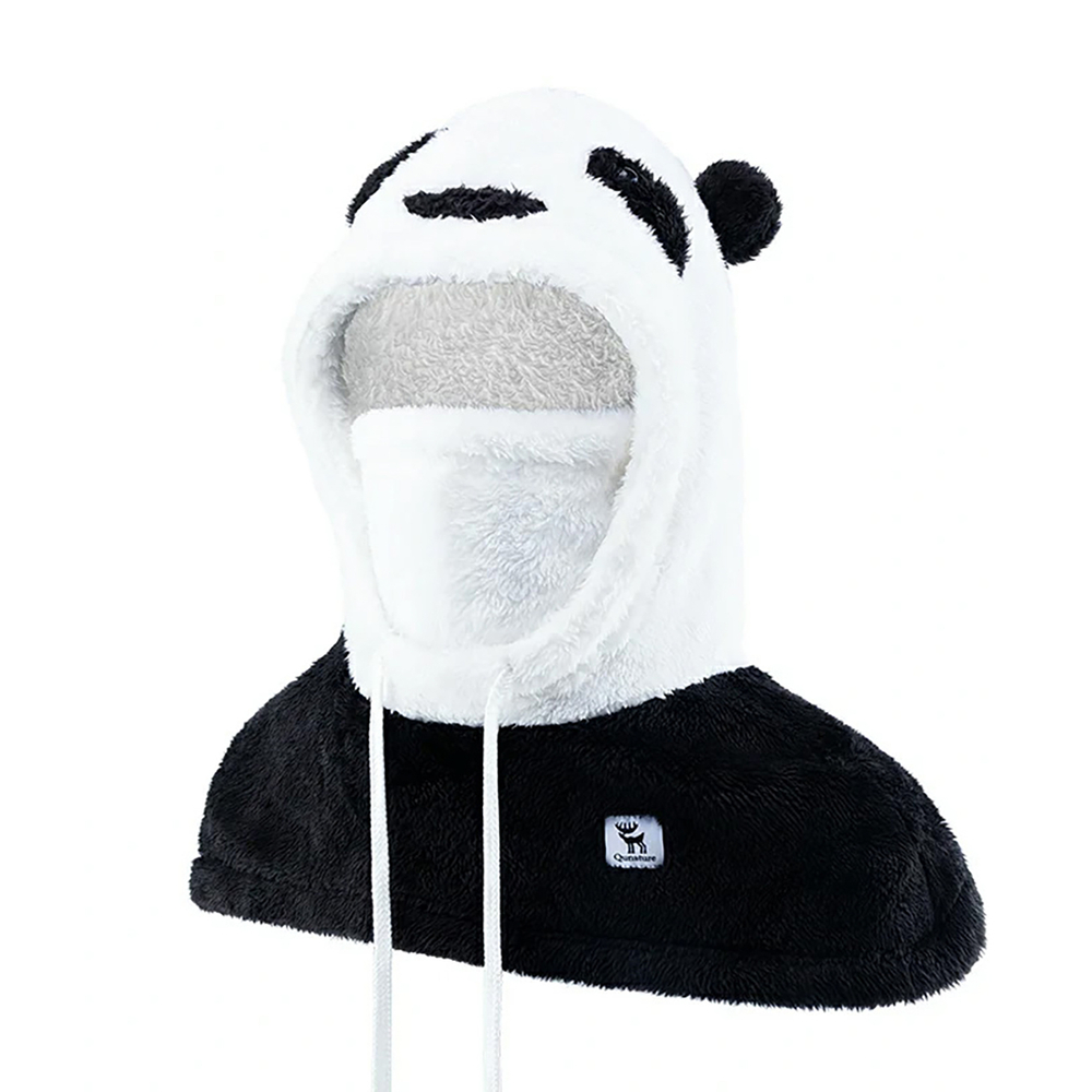 Qunature Panda slidinėjimo pošalmis, M dydis, juodas/baltas