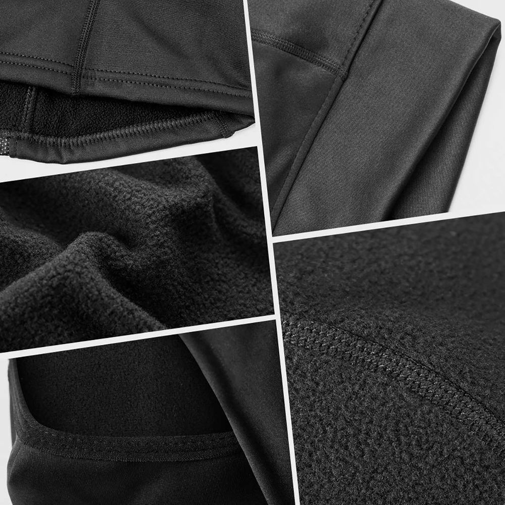 Rockbros LF7345BK pašiltintas sportinis pošlemis, juodas