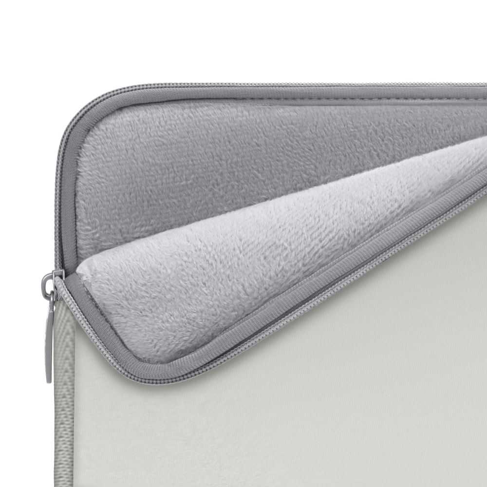Tech-Protect Neoslim 15-16\" Laptop Bag with Accessory Pouch, Gray