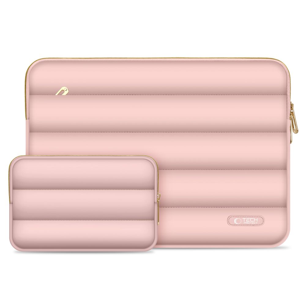 Tech-Protect Puffy 15-16\" Laptop Bag - Pink