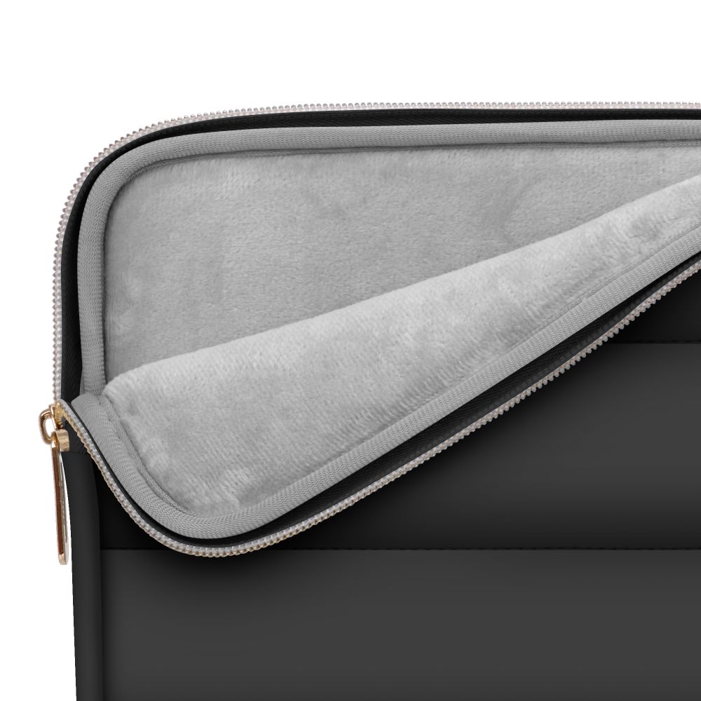 Tech-Protect Puffy 15-16 Laptop Bag with Accessory Pouch, Black