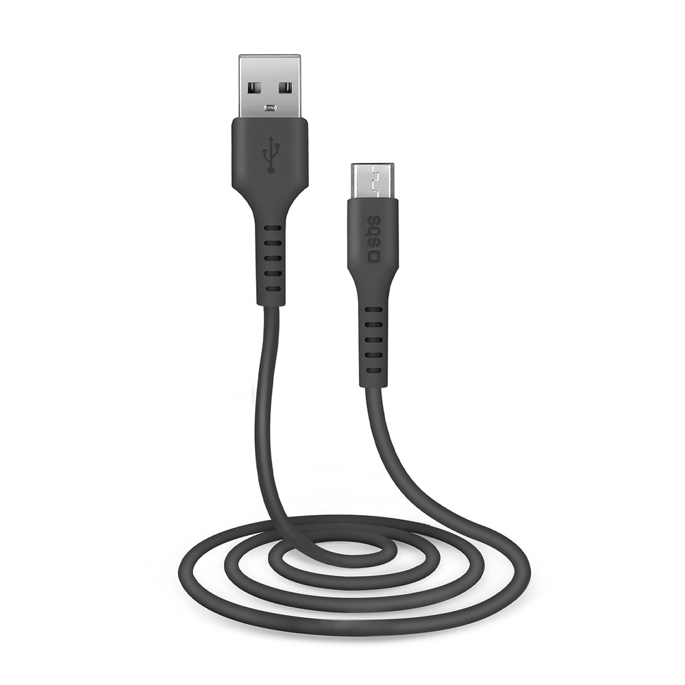 SBS LTHL200 USB-A į Micro-USB laidas 1m, juodas