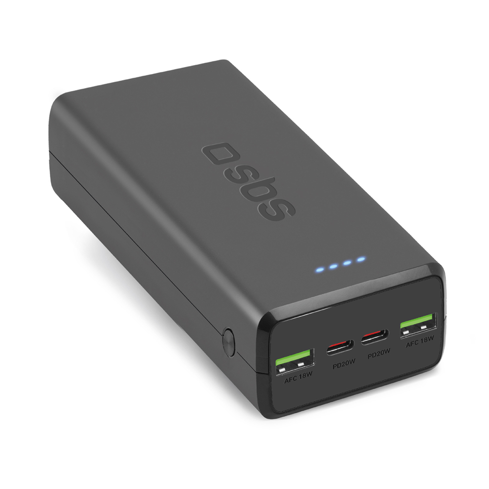 Išorinė baterija SBS TTBB30000PD20K, 30000 mAh, juoda
