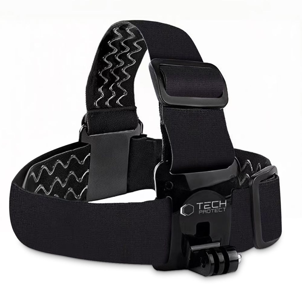 Tech-Protect GA100 Head Mount for GoPro / DJI Action Cameras Black