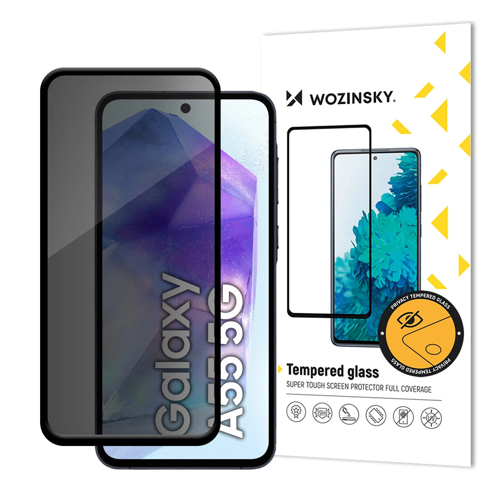Wozinsky Privacy Glass for Samsung Galaxy A26 with Anti-Spy Filter