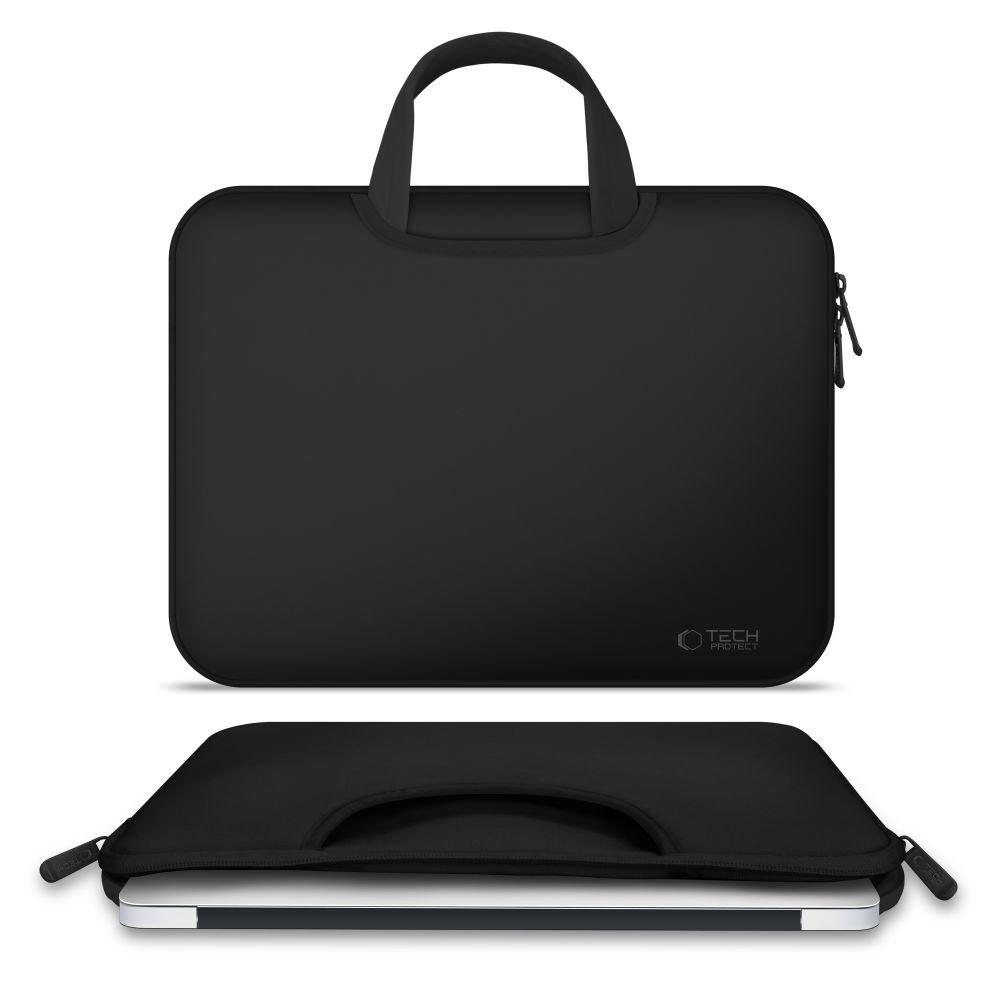 Tech-Protect Neoprene Laptop Bag 13-14\", Black