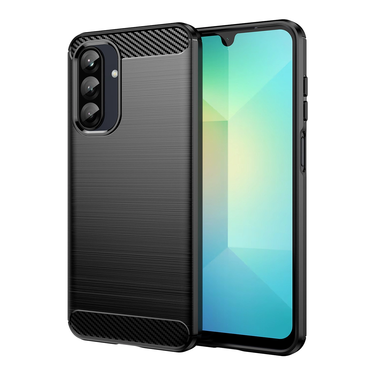 Carbon Case for Samsung Galaxy A26, Black