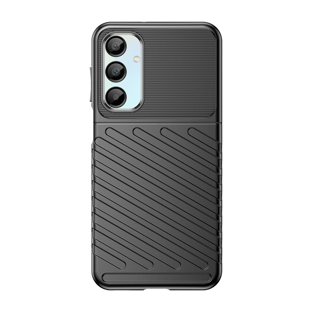 Thunder Case for Samsung Galaxy A26 Silicone Armored Cover, Black