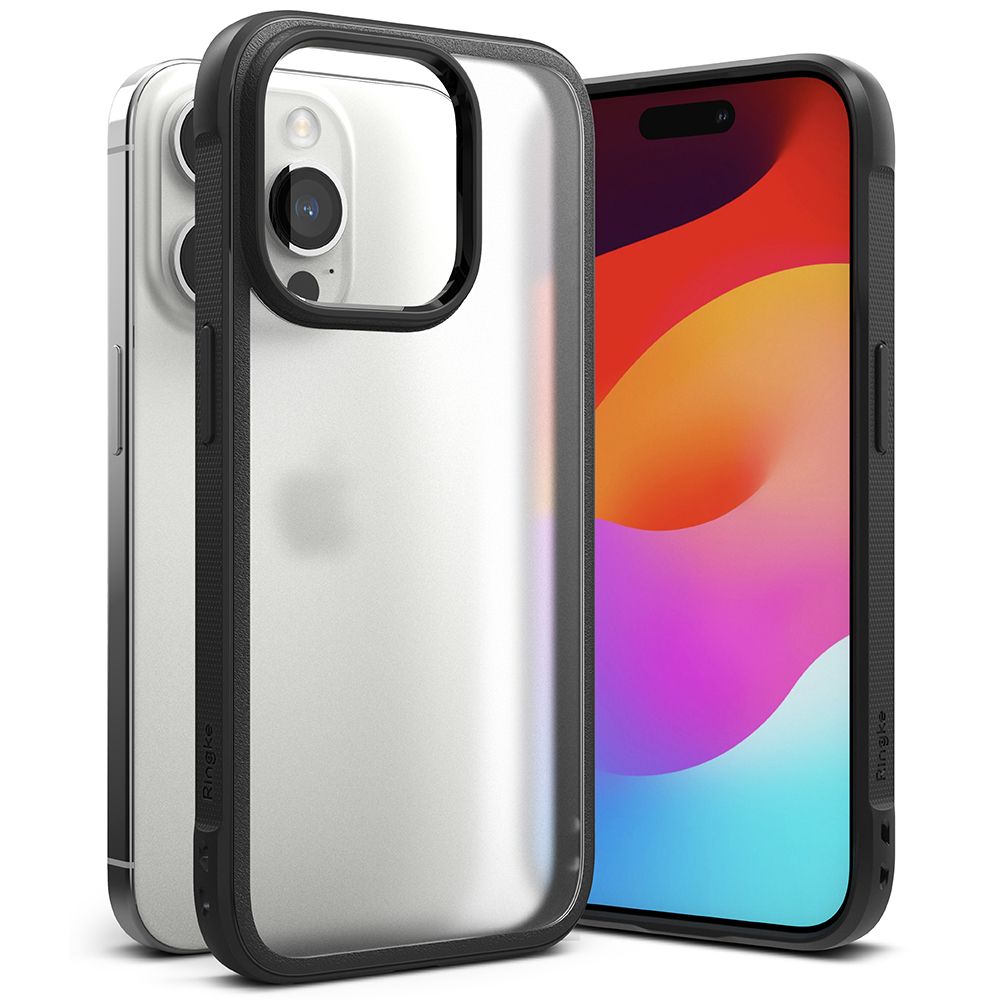 Ringke Fusion Bold iPhone 15 Pro Max Case - Matte Black