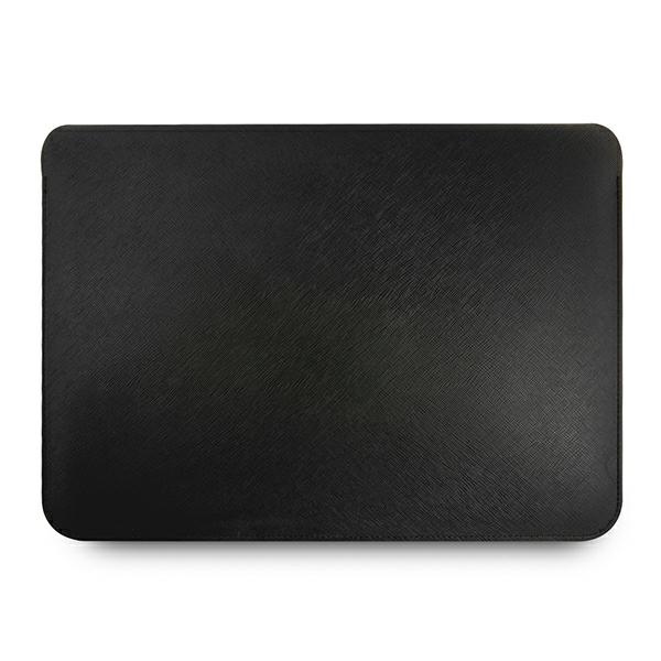 Guess Saffiano Script 13\" Laptop Sleeve, Black