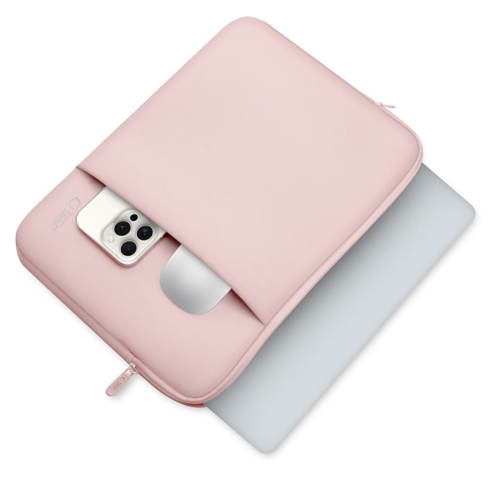 Tech-Protect Neoprene Laptop Case 15-16\", Pink