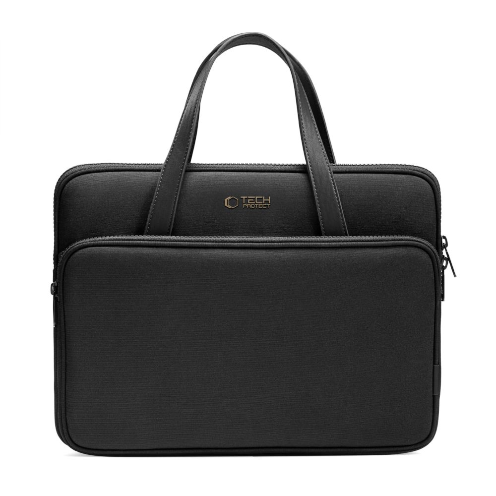 Tech-Protect Carrying Bag nešiojamojo kompiuterio krepšys 13-14", juodas