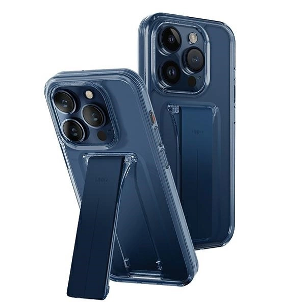 Uniq case Heldro Mount with Stand iPhone 15 Pro Max 6.7\" blue/ultamarine deep blue