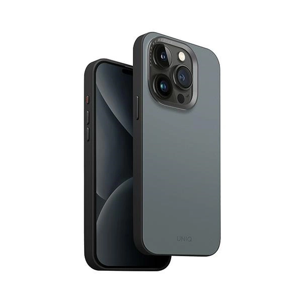 Uniq Lyden DS iPhone 15 Pro Max 6.7\" Magclick Charging case blue-black/washed blue-black