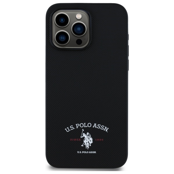 US Polo USHCP15XPARK iPhone 15 Pro Max 6.7\\\" black/black Printed DH Logo