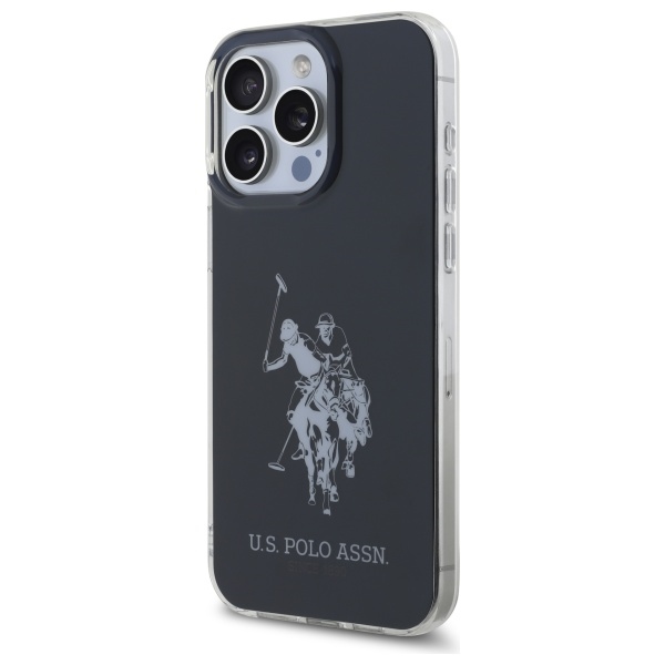 US Polo USHCP15XTPUHRBK iPhone 15 Pro Max 6.7\\\" black/black Shiny Big Logo