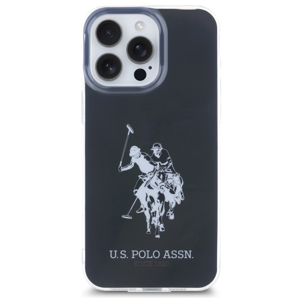 US Polo USHCP15XTPUHRBK iPhone 15 Pro Max 6.7\\\" black/black Shiny Big Logo