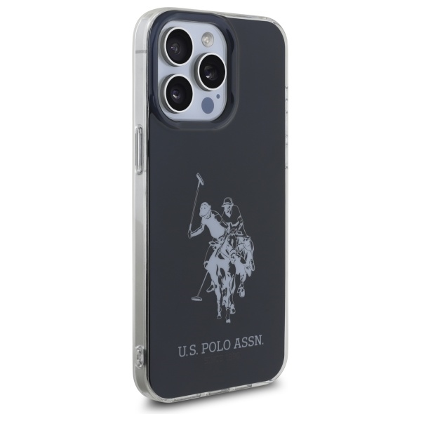 US Polo USHCP15XTPUHRBK iPhone 15 Pro Max 6.7\\\" black/black Shiny Big Logo