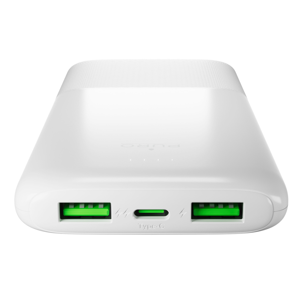 Puro DAILY 10 PLUS Power Bank 10000mAh 22.5W, White