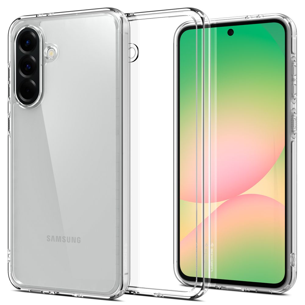 Spigen Ultra Hybrid dėklas Samsung Galaxy A56 5G, skaidrus