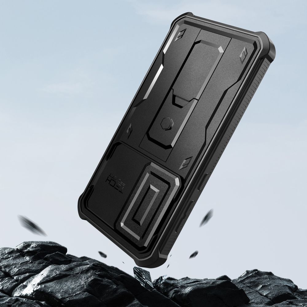 Dėklas Tech-Protect Kevlar Cam+ skirtas Samsung Galaxy A56 5G, juodas