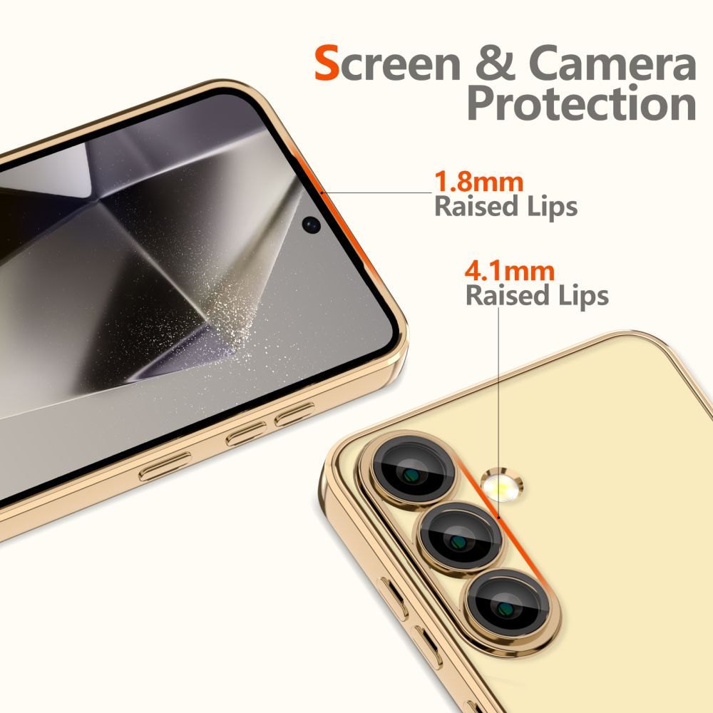 Tech-Protect MagFlex MagSafe dėklas Samsung Galaxy A56 5G - Transparent Gold